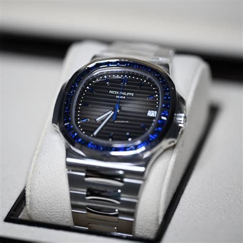 patek philippe blue sapphire|Patek Philippe .